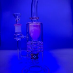 12″ CaliChill brand recycle Water Pipe and eye parts is glow