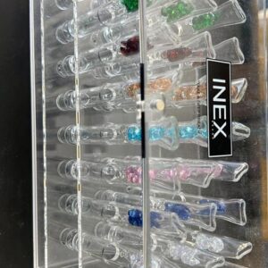 Inex glass tips