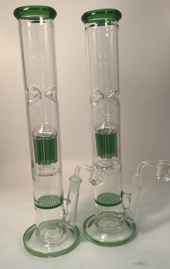 16″  str honeycomb perk Water Pipe