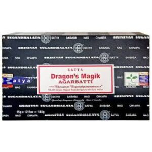 “DRAGONS MAGIK” SATYA NAG CHAMPA INCENSE STICKS