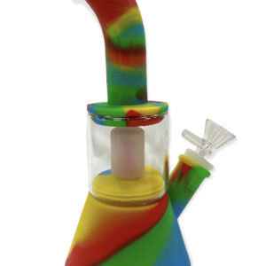 10 INCHES SILICONE WATER PIPE