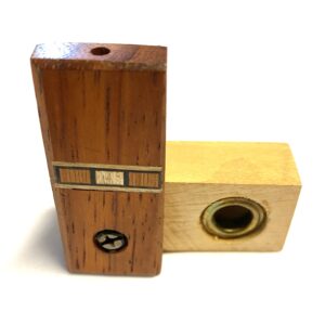 SWIVEL LID WOOD 3″ SQUARE WOOD PIPE