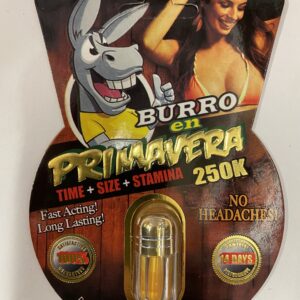 BURRO EN PRIMAVERA 250K