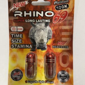 RHINO 69 PLATINUM 100K