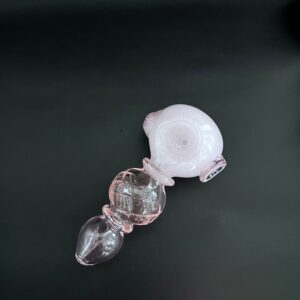 Pink Glass Hand Pipe