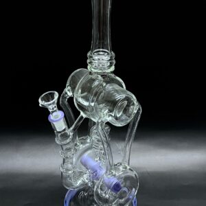 Horizontal Neck Attractive Water Pipe