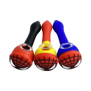 SPIDERMAN SILICONE HAND PIPE