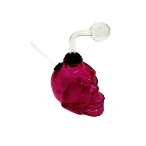 SKULL OIL BURNER WATER PIPE