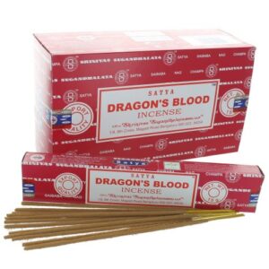 “DRAGON’S BLOOD” SATYA NAG CHAMPA INCENSE STICKS