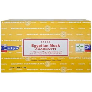 “EGYPTIAN MUSK” SATYA NAG CHAMPA INCENSE STICKS