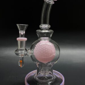 Flat Base Decent Glass Sphere Bong