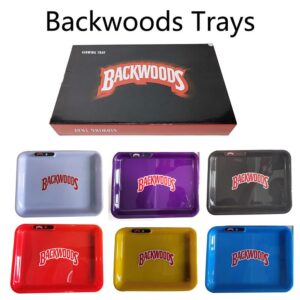 Backwoods Rolling Tray Glow Cigarette Tray