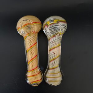 Compact Stripped Colorful Pipe | Hand Pipe