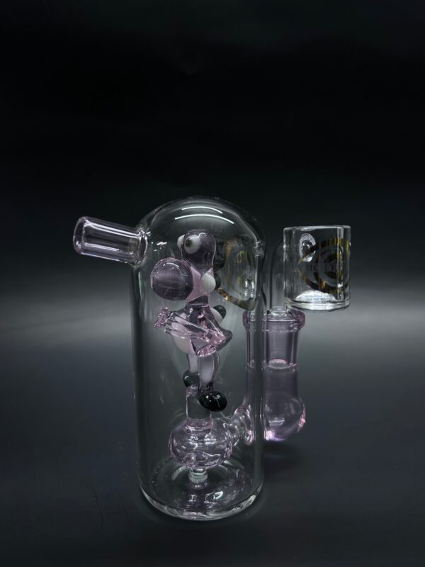 Mr. Micky Clear Glass Water Pipe