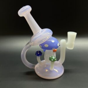 Beautiful Mushrooms Recycler Dab Rig