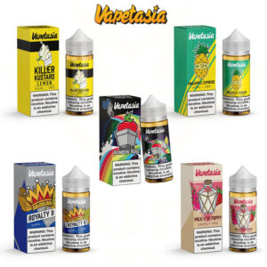 VAPETASIA E-LIQUIDS | 100 ML | ALL FLAVORS