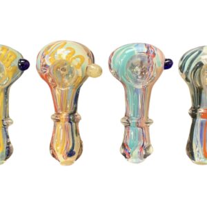 HP1328-HAND PIPE 2.5”   Multi color pipes with beautiful finish featuring a single bead