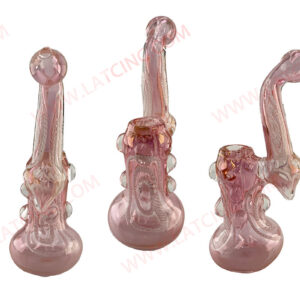 BB24 – 8” LARGE BUBBLER WITH ZIGZAG LINE PRINTED