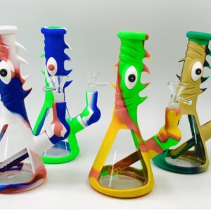 SWP66 – SILICONE WATER PIPE WITH EYE