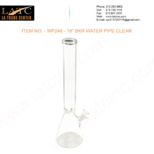 WP246 – 18” BKR WATER PIPE CLEAR