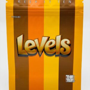 50 Levels 3.5 gram empty Mylar bags