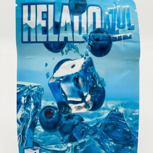 50 Helado Azul  3.5 gram empty Mylar bags