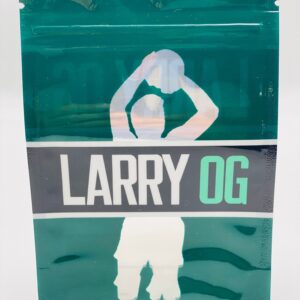 50 Larry Og  3.5 gram empty Mylar bags