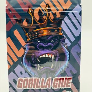 50 Gorilla Glue  3.5 gram empty Mylar bags