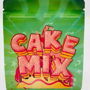 50 Cake Mix 3.5-gram empty Mylar bags