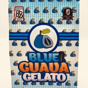 50 Backpack Boyz Blue Guava Gelato 3.5-gram empty Mylar bags