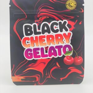 50 Black Cherry Gelato 3.5-gram empty Mylar bags