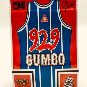 50 Jokes Up 929 Gumbo   3.5 gram empty Mylar bags