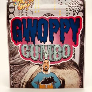 50 Jokes Up Gwoppy Gumbo  3.5 gram empty Mylar bags