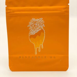 50 Pineapple  3.5 gram empty Mylar bags