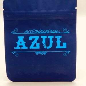 50 Azul 3.5-gram empty Mylar bags