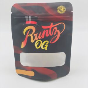 50 Runtz Og 3.5-gram empty Mylar bags