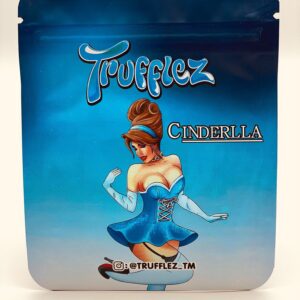 50 Truffles Cinderella 3.5-gram empty Mylar bags