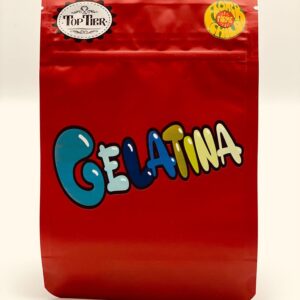 50 Gelatina  3.5 gram empty Mylar bags