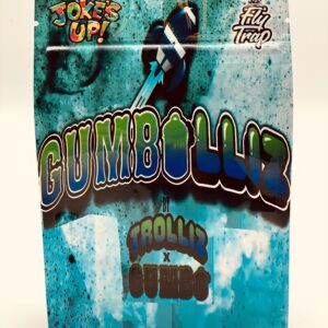 50 Jokes Up Gumbo LLiz  3.5 gram empty Mylar bags