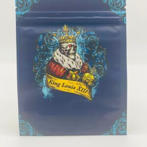 50 King Louis XIII  3.5 gram empty Mylar bags