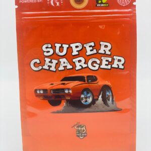 50 Super Charger  3.5 gram empty Mylar bags