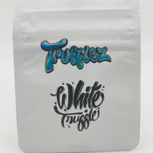 50 Trufflez White  3.5 gram empty Mylar bags