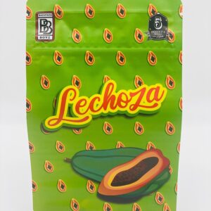 50 Lechoza 3.5 gram empty Mylar bags