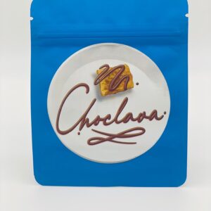 50 Choclaaa 3.5-gram empty Mylar bags.