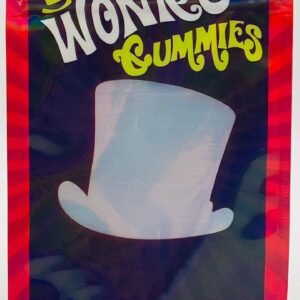 50 Wonka Gummies  3.5 gram empty Mylar bags