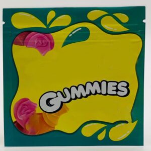 50 Gummies 3.5 gram empty Mylar bags