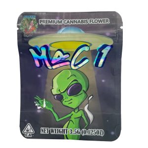 50 Mac1 3.5-gram empty Mylar bags