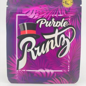 50 Purple Runtz 3.5 gram Mylar bags