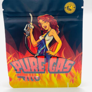 50 Pure Gas 3.5-gram empty Mylar bags