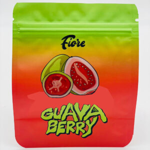 50 Guava Berry 3.5-gram empty Mylar bags